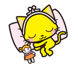 Wallet cat porch sticker #1429290