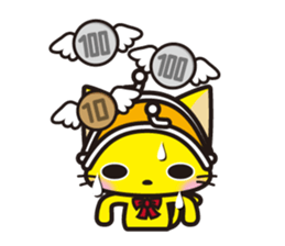 Wallet cat porch sticker #1429292