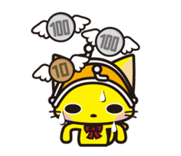 Wallet cat porch sticker #1429292