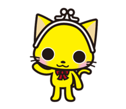 Wallet cat porch sticker #1429293