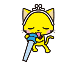 Wallet cat porch sticker #1429295