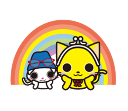 Wallet cat porch sticker #1429297