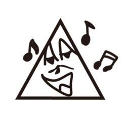 MR TRIANGLE sticker #1429350