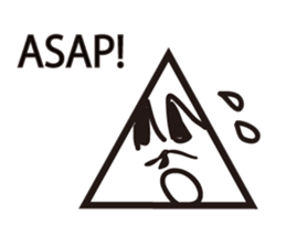 MR TRIANGLE sticker #1429354