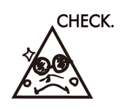 MR TRIANGLE sticker #1429356