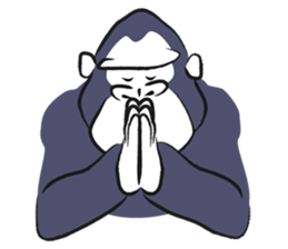 GorillaLa sticker #1429642