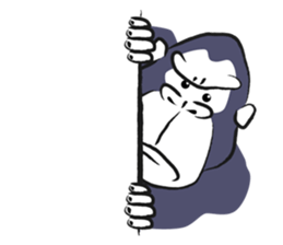 GorillaLa sticker #1429652