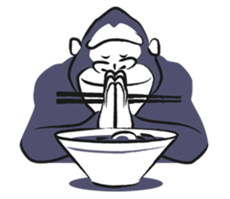 GorillaLa sticker #1429654