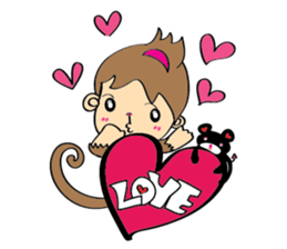 Little Monkey & Bad bear sticker #1429898