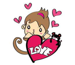 Little Monkey & Bad bear sticker #1429898