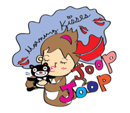 Little Monkey & Bad bear sticker #1429915