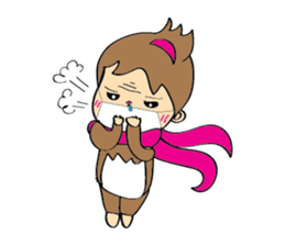 Little Monkey & Bad bear sticker #1429927