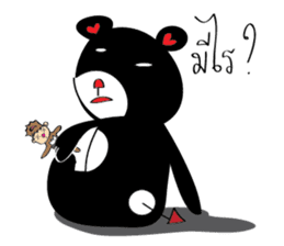 Little Monkey & Bad bear sticker #1429930