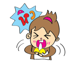 Little Monkey & Bad bear sticker #1429931