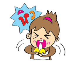 Little Monkey & Bad bear sticker #1429931