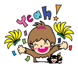 Little Monkey & Bad bear sticker #1429935