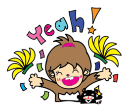 Little Monkey & Bad bear sticker #1429935