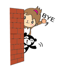 Little Monkey & Bad bear sticker #1429937