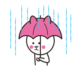 Rabbit ear piece sticker #1430004