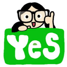 Prim, the Nerd sticker #1430138