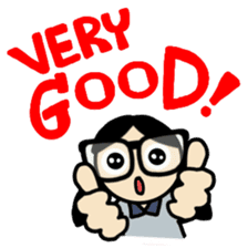 Prim, the Nerd sticker #1430145