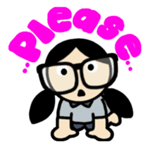 Prim, the Nerd sticker #1430150