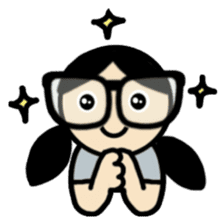 Prim, the Nerd sticker #1430154