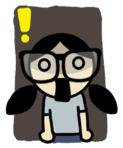 Prim, the Nerd sticker #1430155