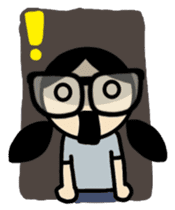 Prim, the Nerd sticker #1430155