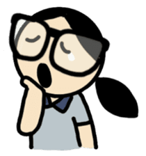 Prim, the Nerd sticker #1430157