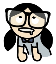 Prim, the Nerd sticker #1430158