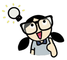 Prim, the Nerd sticker #1430171