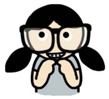 Prim, the Nerd sticker #1430172