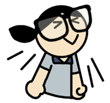 Prim, the Nerd sticker #1430173