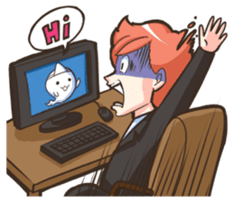 NooHandsome 2 sticker #1430270