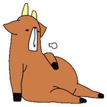 deer sticker 2 sticker #1430702