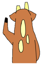 deer sticker 2 sticker #1430726