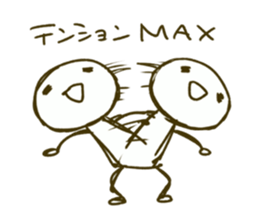 She is always hyper. sticker #1430941