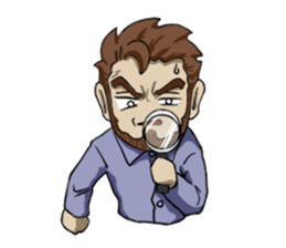 office workers sticker #1431223