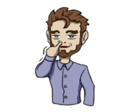 office workers sticker #1431230