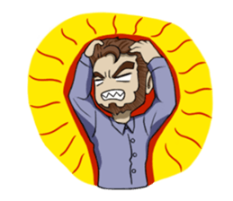 office workers sticker #1431236