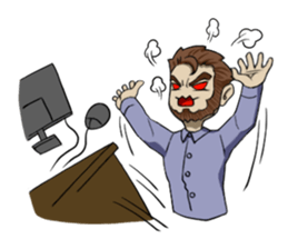 office workers sticker #1431237