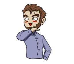 office workers sticker #1431245