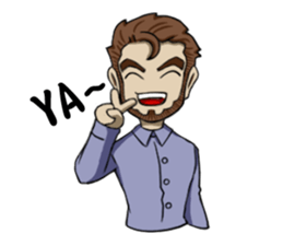 office workers sticker #1431249