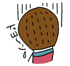 Maggy doll of funny face sticker #1431450