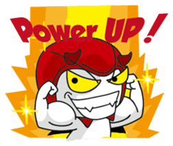 DerDer the Naughty Little Devil sticker #1431699