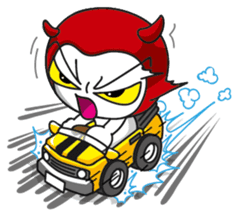 DerDer the Naughty Little Devil sticker #1431717