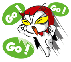 DerDer the Naughty Little Devil sticker #1431720