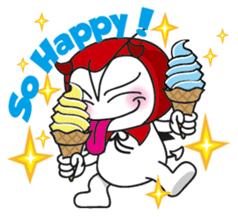 DerDer the Naughty Little Devil sticker #1431723