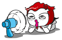 DerDer the Naughty Little Devil sticker #1431725